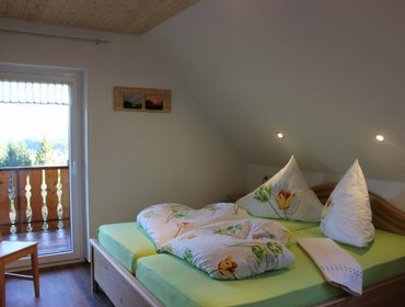 Schlafzimmer FEWO-Nr. 1 - St. Peter Kapfenmathishof St. Peter