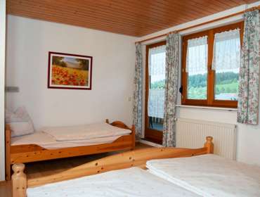 Fewo Seeblick - Schlafzimmer Haus Sonnenschein Tettnang - Langnau
