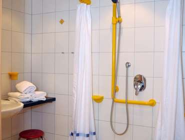 Dusche und WC Ferienhof Egger Tettnang