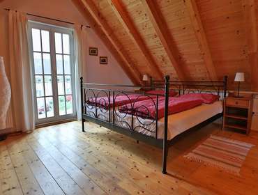 Schlafzimmer im Hennestall Sesterhof Gengenbach